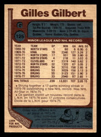 1977-78 O-Pee-Chee #125 Gilles Gilbert Ex-Mint OPC 