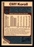 1977-78 O-Pee-Chee #146 Cliff Koroll Near Mint OPC 