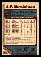 1977-78 O-Pee-Chee #156 J.P. Bordeleau Ex-Mint OPC 