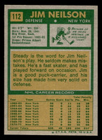 1971-72 Topps #112 Jim Neilson Ex-Mint  ID: 474278