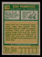 1971-72 Topps #118 Jean Pronovost Excellent+ 