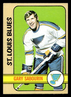 1972-73 Topps #163 Gary Sabourin Ex-Mint 