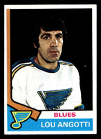 1974-75 Topps #63 Lou Angotti CO Near Mint 