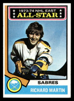 1974-75 Topps #127 Rick Martin AS Excellent+ 