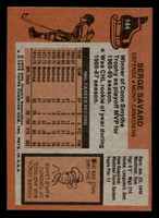 1975-76 Topps #144 Serge Savard Near Mint  ID: 475725