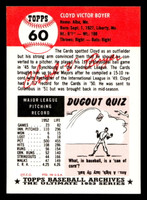 1991 Topps Archives 1953 #60 Cloyd Boyer Ex-Mint Auto Signed  ID: 475929