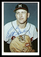 1978 TCMA The 1960's I #37 Ed Bailey Near Mint Auto Signed 