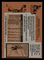 1975-76 Topps #310 Dennis Hextall Excellent+  ID: 476461