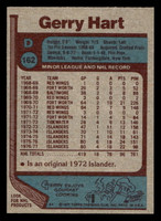 1977-78 Topps #162 Gerry Hart Near Mint 