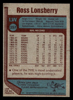 1977-78 Topps #257 Ross Lonsberry Near Mint  ID: 477095