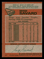 1978-79 Topps #190 Serge Savard AS Near Mint  ID: 477858
