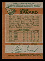 1978-79 Topps #253 Andre Savard Ex-Mint  ID: 477997
