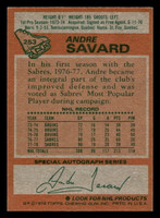 1978-79 Topps #253 Andre Savard Near Mint  ID: 477999