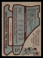 1979-80 Topps #31 Mike Murphy Near Mint  ID: 478328