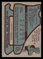 1979-80 Topps #45 Peter Lee Near Mint  ID: 478362