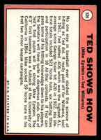 1969 Topps #539 Mike Epstein/Ted Williams Ted Shows How G-VG  ID: 479427