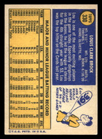 1970 Topps #330 Lou Brock Excellent+  ID: 479533