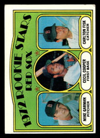 1972 Topps #79 Mike Garman/Cecil Cooper/Carlton Fisk Red Sox Rookies VG-EX RC Rookie  ID: 479612