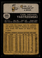 1973 Topps #245 Carl Yastrzemski Ex-Mint  ID: 479811