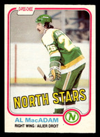 1981-82 O-Pee-Chee #163 Al MacAdam Ex-Mint OPC 