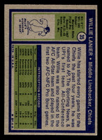 1972 Topps #35 Willie Lanier Near Mint  ID: 481006