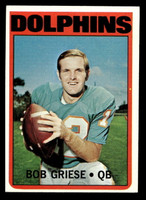 1972 Topps #80 Bob Griese Ex-Mint  ID: 481234
