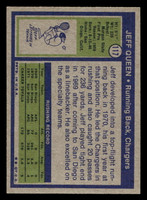 1972 Topps #117 Jeff Queen Ex-Mint  ID: 481417