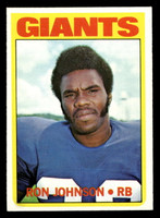 1972 Topps #207 Ron Johnson Ex-Mint  ID: 481855