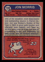 1973 Topps #108 Jon Morris Ex-Mint  ID: 482853