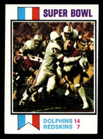 1973 Topps #139 Super Bowl VII Very Good 