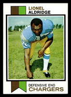 1973 Topps #174 Lionel Aldridge Near Mint  ID: 483154