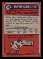 1973 Topps #176 Dave Osborn Near Mint  ID: 483161