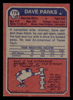 1973 Topps #179 Dave Parks Near Mint  ID: 483179
