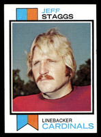 1973 Topps #182 Jeff Staggs Ex-Mint  ID: 483195