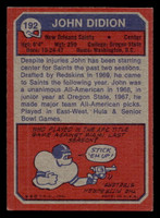 1973 Topps #192 John Didion Ex-Mint  ID: 483242