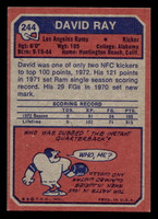 1973 Topps #244 David Ray Near Mint 