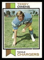 1973 Topps #284 Terry Owens Ex-Mint  ID: 483687