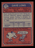 1973 Topps #356 Dave Long Ex-Mint  ID: 483989