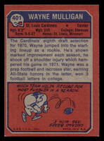 1973 Topps #401 Wayne Mulligan Ex-Mint  ID: 484189