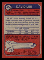 1973 Topps #404 David Lee Ex-Mint  ID: 484197