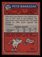 1973 Topps #426 Pete Banaszak Ex-Mint  ID: 484303
