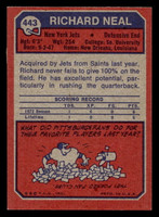 1973 Topps #443 Richard Neal Near Mint  ID: 484380