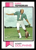1973 Topps #465 Garo Yepremian Excellent+  ID: 484482