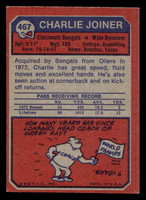 1973 Topps #467 Charlie Joiner Ex-Mint  ID: 484490