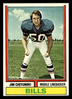 1974 Topps #53 Jim Cheyunski Ex-Mint  ID: 484976