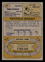 1974 Topps #54 Rayfield Wright Near Mint  ID: 484979
