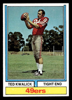 1974 Topps #78 Ted Kwalick Very Good 