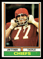 1974 Topps #85 Jim Tyrer Near Mint  ID: 485090