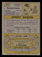 1974 Topps #211 Jerry Sherk Ex-Mint  ID: 485453