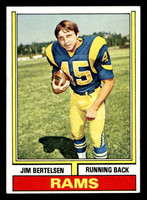 1974 Topps #231 Jim Bertelsen Ex-Mint RC Rookie 
